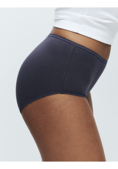 Marks & Spencer 5'li Cotton Lycra Short Külot Seti T61004933p Mavi Mix