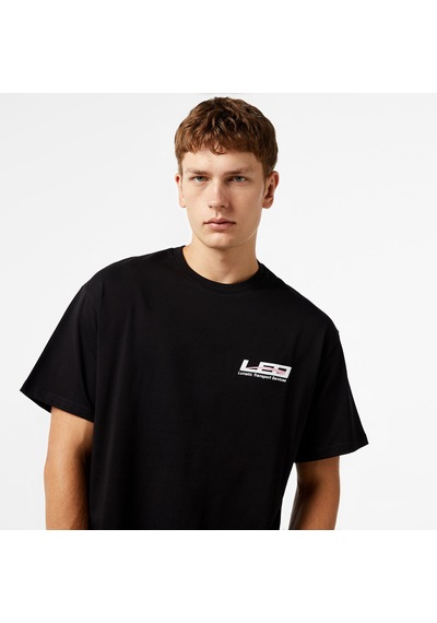 Leo Lunatic Trasnport Service Unisex Siyah T-shirt