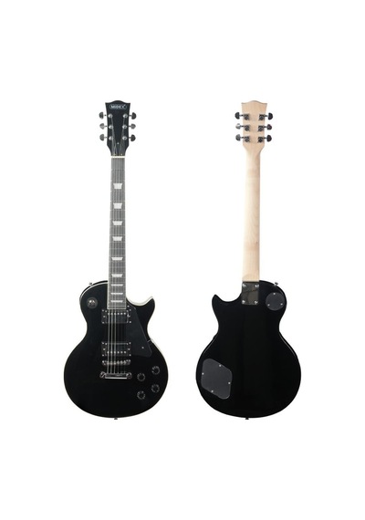 Midex Grx-200bk Profesyonel Les Paul Kasa Hh Elektro Gitar Seti Siyah