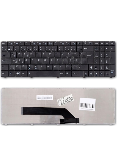 Asus F52, K50, K50ın, K51, K60, K61, K62, K70, K72, Mb348-002 Notebook Klavyesi Siyah Tr