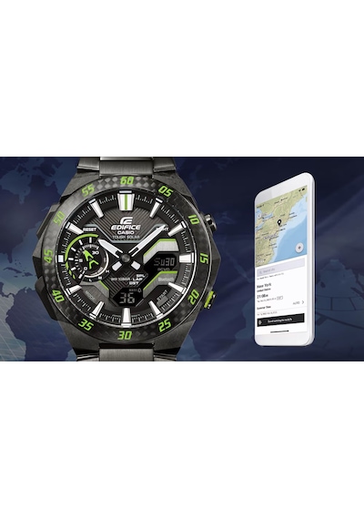 Casio Ecb-2200rc-1a3df Erkek Kol Saati Metalik