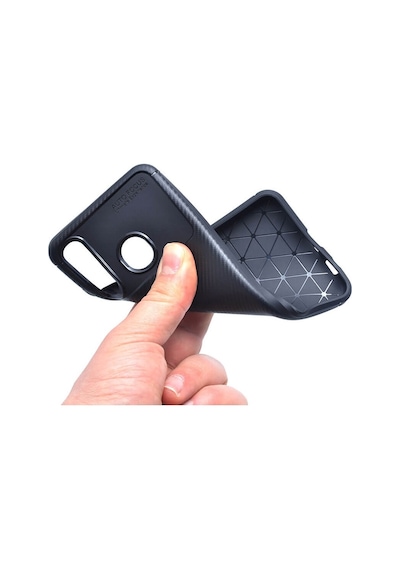 Apsuwa Huawei P30 Pro Kılıf Negro Karbon Fiber Silikon