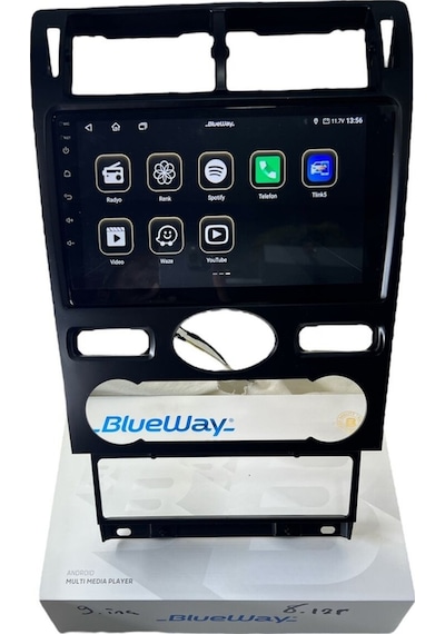 Ford Mondeo 2002-2007 Blueway 8-128 Tam Profesyonel Oem Multimedia 9"