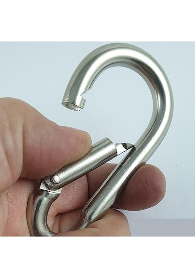 KRAKEN Tutucu Karabina 8 cm Paslanmaz Çelik Bronz