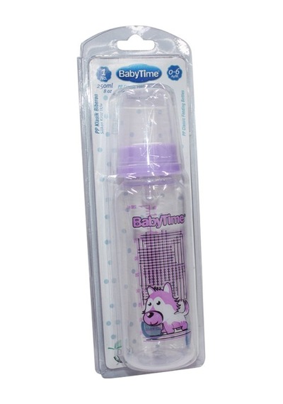 Baby Time PP Klasik Biberon 250 ML 0-6 Ay Bt065