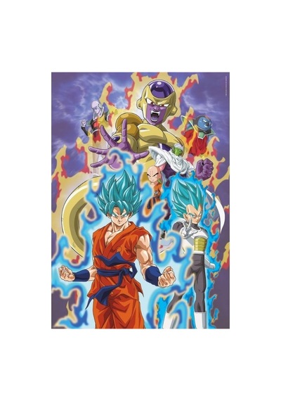 Clementoni Dragon Ball Temalı Super Supercolor 300 Parça Premium Çocuk Puzzle Yapboz