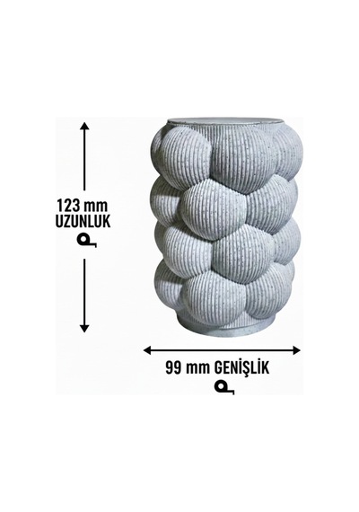 Sincara Home Bublee Abajur - Masa Lambası Beyaz
