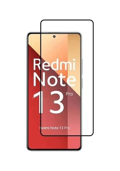 Forzacase Xiaomi Redmi Note 13 Pro 4g Çerçeveli Tam Kaplayan Temperli Ekran Koruyucu - Fc003 Şeffaf