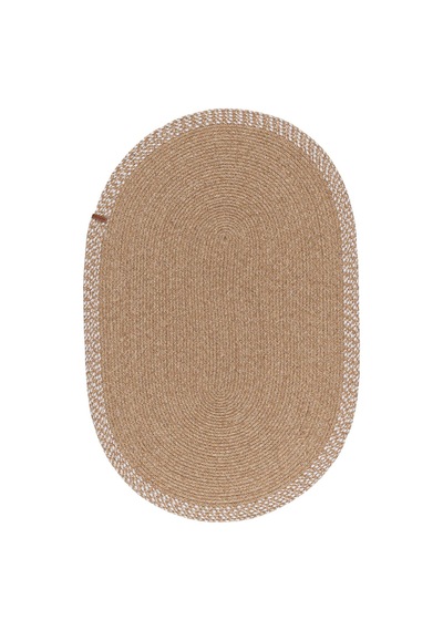 Koza Halı Cesta El Yapımı Pamuklu Natural Bej Jüt Hasır Dekoratif Kilim 903 Naturel