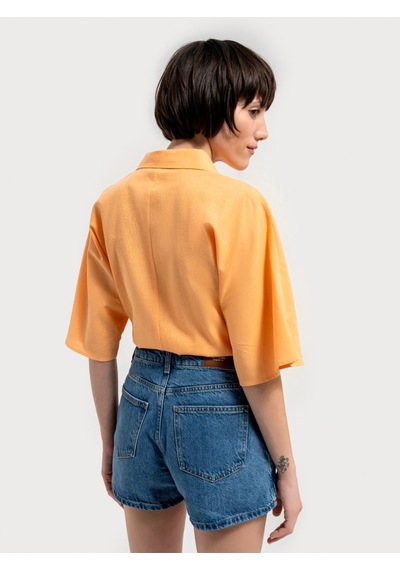 Regular Fit Kadın Gömlek K.kol Mango