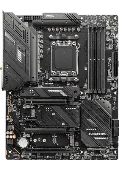 Msı Mag X670e Tomahawk Wıfı Am5 Ddr5 Wifi 6e Pcıe 5.0 Gaming Anakart Atx