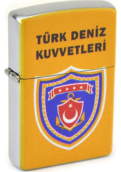 Türk Deniz Kuvvetleri Çakmak - Asker Künye Seti Açık Renk