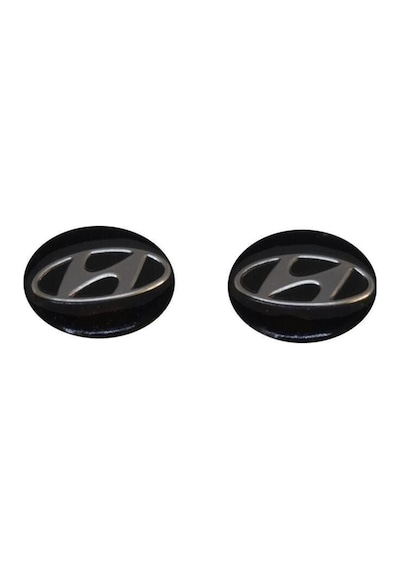 Hyundai Araç Anahtar Logo Amblemi Kumanda Logo Çap: 14 Mm 2 Adet