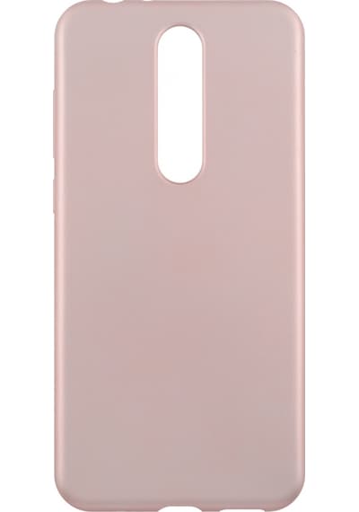 Nettech Nokia 5.1 Plus Uyumlu Suide Arka Koruma Kılıf - Bordo Bordo