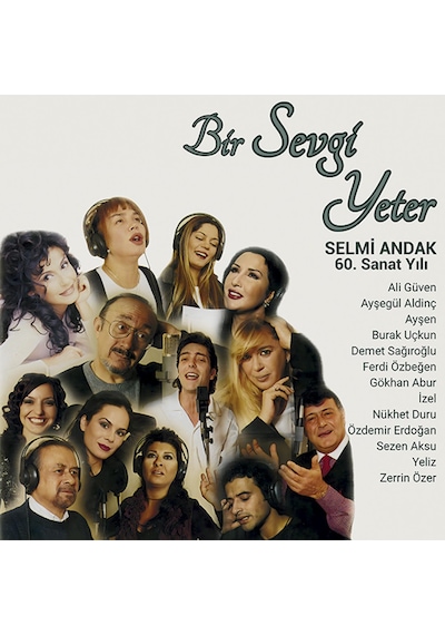 Selmi Andak - 60. Sanat Yılı / Bir Sevda Yeter Çeşitli Sanatçılar 2 Plak