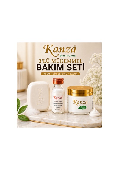 3'lü Bakım Seti Cilt Beyazlatıcı Ve Leke Karşıtı Beauty Cream + Süt Serumu + Sabun - 695206975