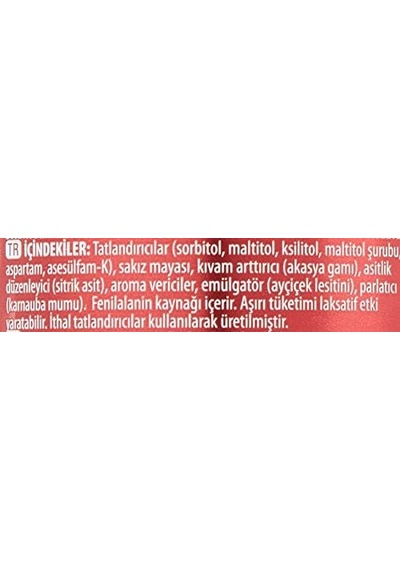 Oneo Çilek Aromalı Şişe Draje Sakız 60 Gram X 12