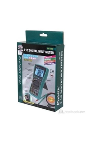 Proskit Mt-1280 3 1/2 Dijital Multimetre Ölçü Aleti