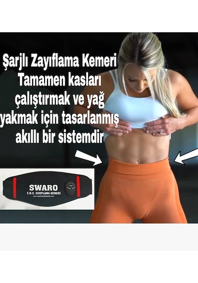 Şarjlı Titreşimli Masaj Kemeri