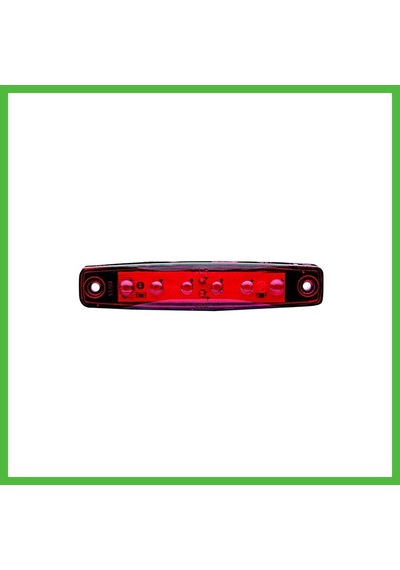 Vaveni Kırmızı Parmak Led Dorse Lamba 6 Ledli 12-24v Arz