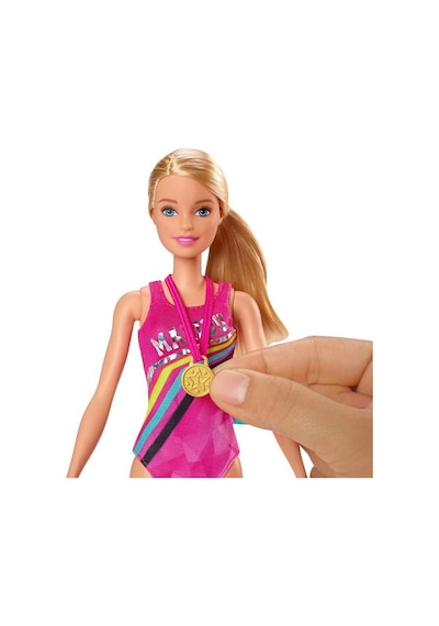 Barbie Seyahatte Yüzücü Bebeği Oyun Seti Ghk23