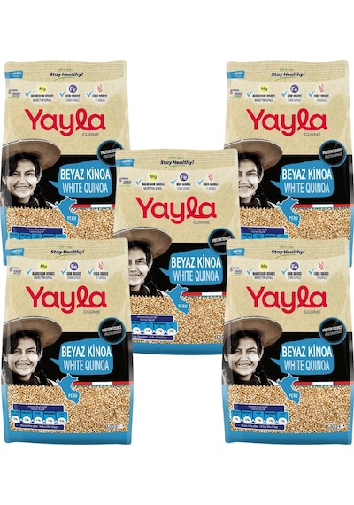Yayla Gurme Beyaz Kinoa 500 Gr X5