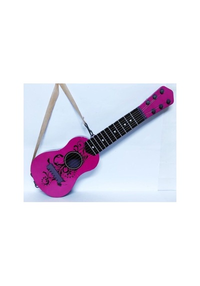 48 Cm. Boyunda Oyuncak Pembe Ispanyol Gitar