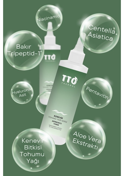Tto Thermal Kenevir Bitkisi Tohumu Yağı Arındırıcı Tonik 200 ML