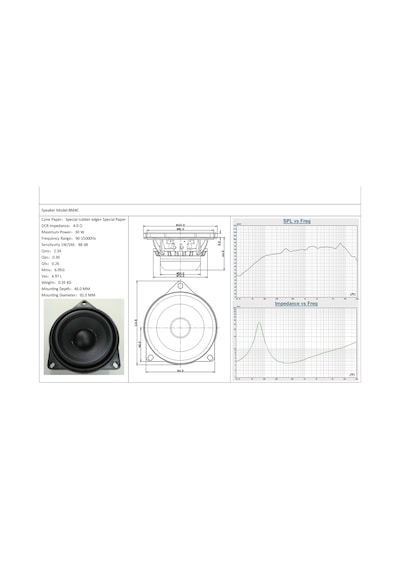 Bmw Series 1-3-5-7-X1-X3-X5-X6 Steg Upgrade Speaker-Model Bm4C