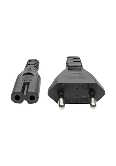 C7 To Schuko, 2.5a, 250v, 18 Awg, 1.8 Metre Alman Tip Radyo Kablosu