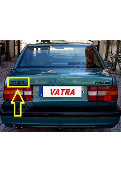Volvo 940 2.0 Gl 1991-1993 Uyumlu Volvo Bagaj Yazısı