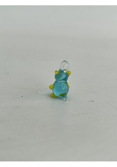 El Yapımı Mini Murano Cam Ayı Biblo A144-03