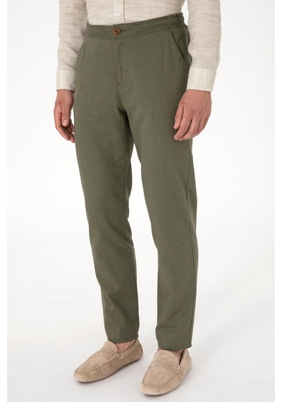 U.S. Polo Assn. Us. Polo Assn. Erkek Pantolon Haki
