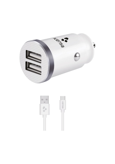 Kensa Cr-86 Type-C Usb Araç Hızlı Şarj Çakmaklık Girişi