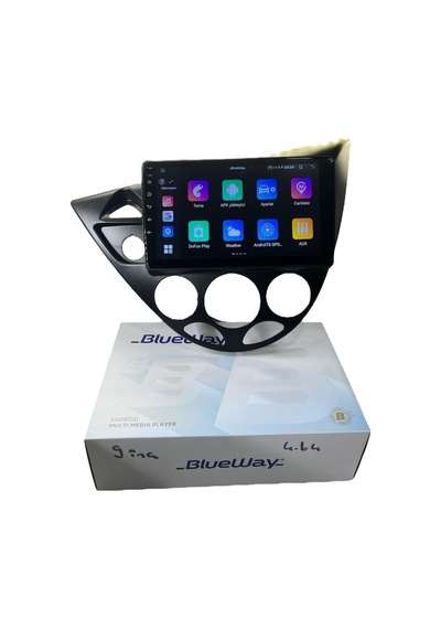 Ford Focus 1 Blueway 4-64 Profesyonel Oem Multimedia 9"