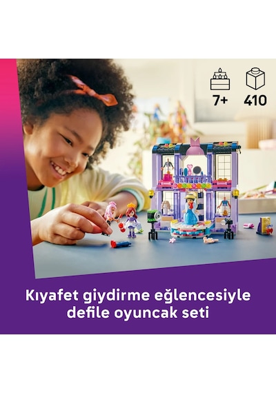 LEGO® Friends Heartlake Şehri Defilesi Seti 42685 - 7 Yaş ve Üzeri Çocuklar için Minifigür İçeren Oyuncak Yapım Seti (410 Parça)