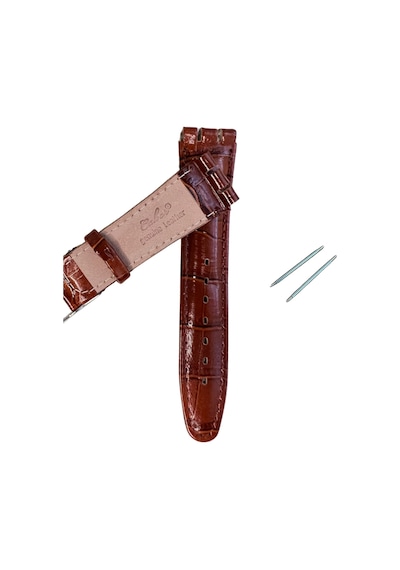 Swatch Deri Kayış - Taba - 19mm Şeffaf