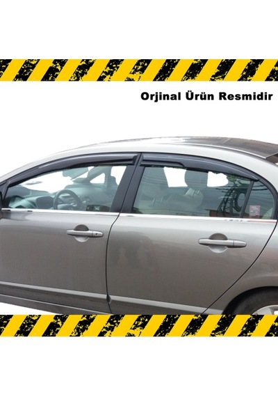 Honda Civic Mügen Cam Rüzgarlığı 2007 - 2012 Arası 4 Lü Set N11.27043