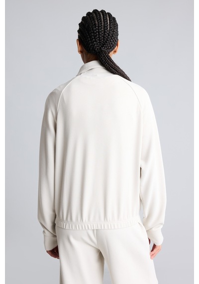 Defacto Yarım Fermuarlı Dik Yaka Waffle Sporcu Basic Sweatshirt I3631ax26aubg721 Bej-bg721