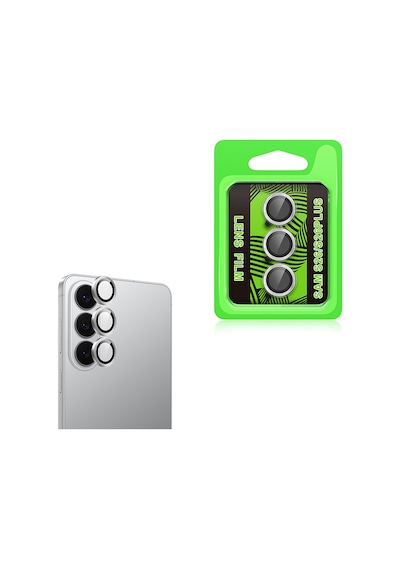 Galaxy Uyumlu  S26 Plus Kamera Lens Koruyucu Cl-07 Gri