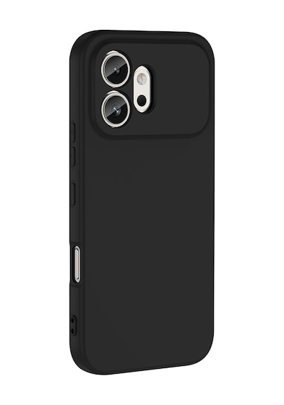 Honor 600  Içi Kadife Lansman Kılıf Ve Şeffaf Temperli Cam Ekran Koruyucu Siyah