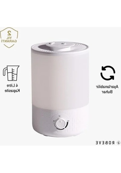 Ultrasonik Hava Nemlendirici Ve Aroma Difüzörü, 4 Litre Kapasite