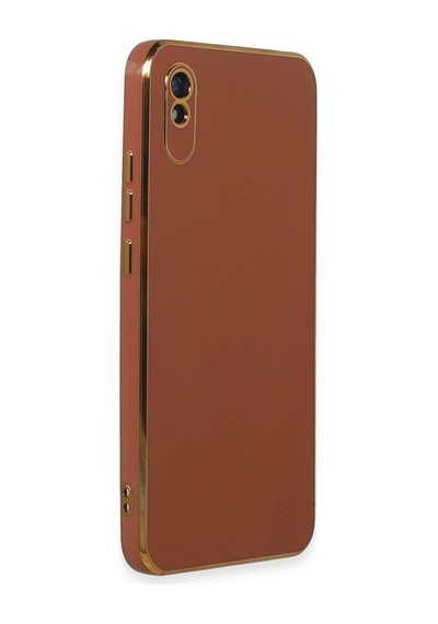 Cosmotex Newface Xiaomi Redmi 9a Kılıf Volet Silikon - Kırmızı