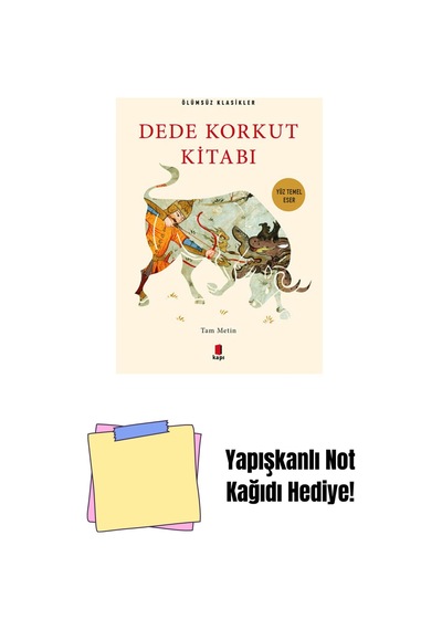 Dede Korkut Kitabı - Tam Metin + Yapışkanlı Not Kağıdı