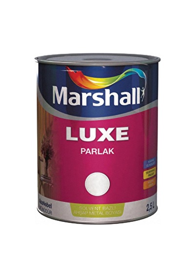 Marshall Luxe Parlak Sentetik Boya 2.5 Lt Beyaz