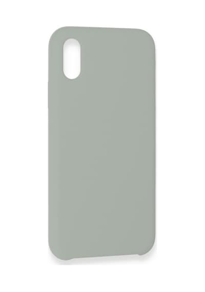 Apple iPhone  Uyumlu-  Xs Max Kılıf Lansman Legant Silikon - Açık Gri