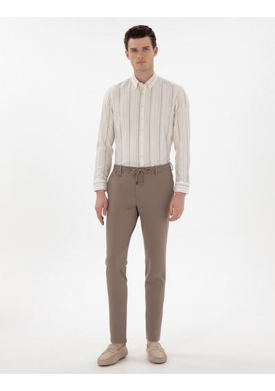 Pierre Cardin Erkek Bej Pantolon 50306962-vr011 Bej