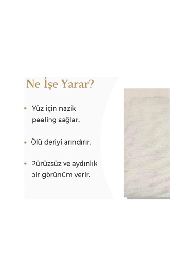 Premium Yüz Kesesi,%100 Floş İpek, Hassas Ciltler İçin, Beyaz