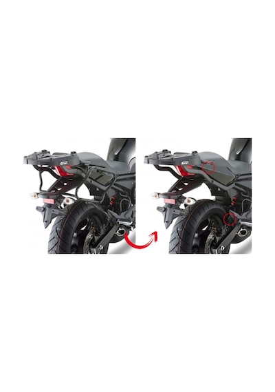 Plxr2110 Yamaha Xj6 600 13-14 Yan Çanta Taşıyıcı