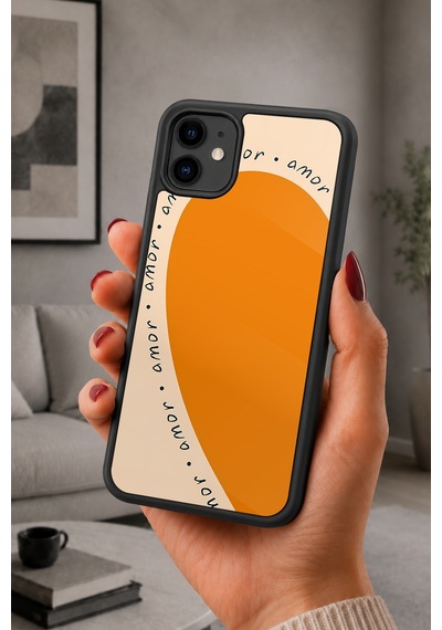 İphone 11 Uyumlu Amor Desenli Kamera Korumalı Darbelere Dayanıklı Kılıf 884-amor-iphone11